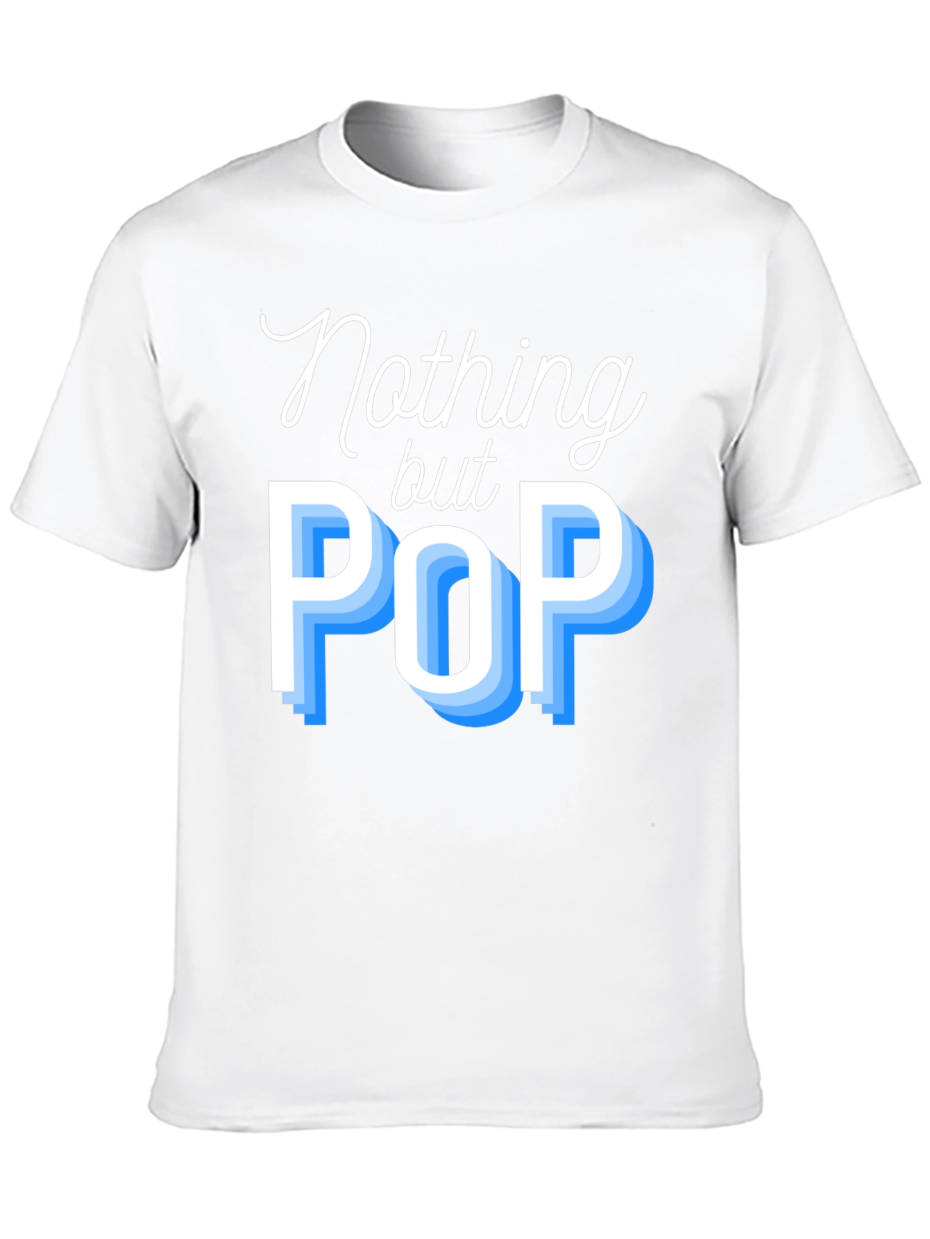 Nothing But Pop Mens Black T-Shirt