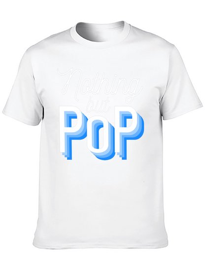 Nothing But Pop Mens Black T-Shirt