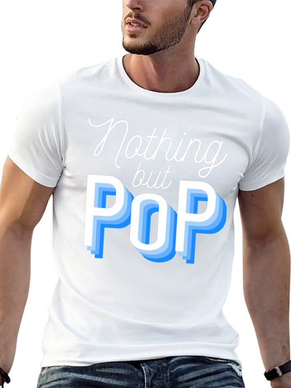 Nothing But Pop Mens Black T-Shirt