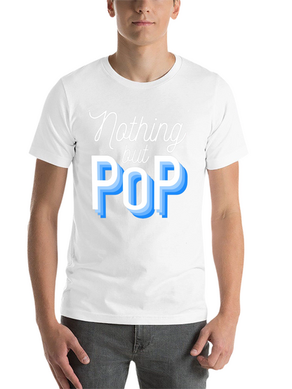 Nothing But Pop Mens Black T-Shirt