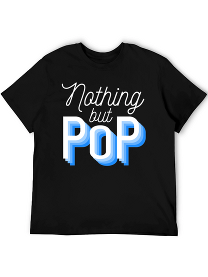 Nothing But Pop Mens Black T-Shirt