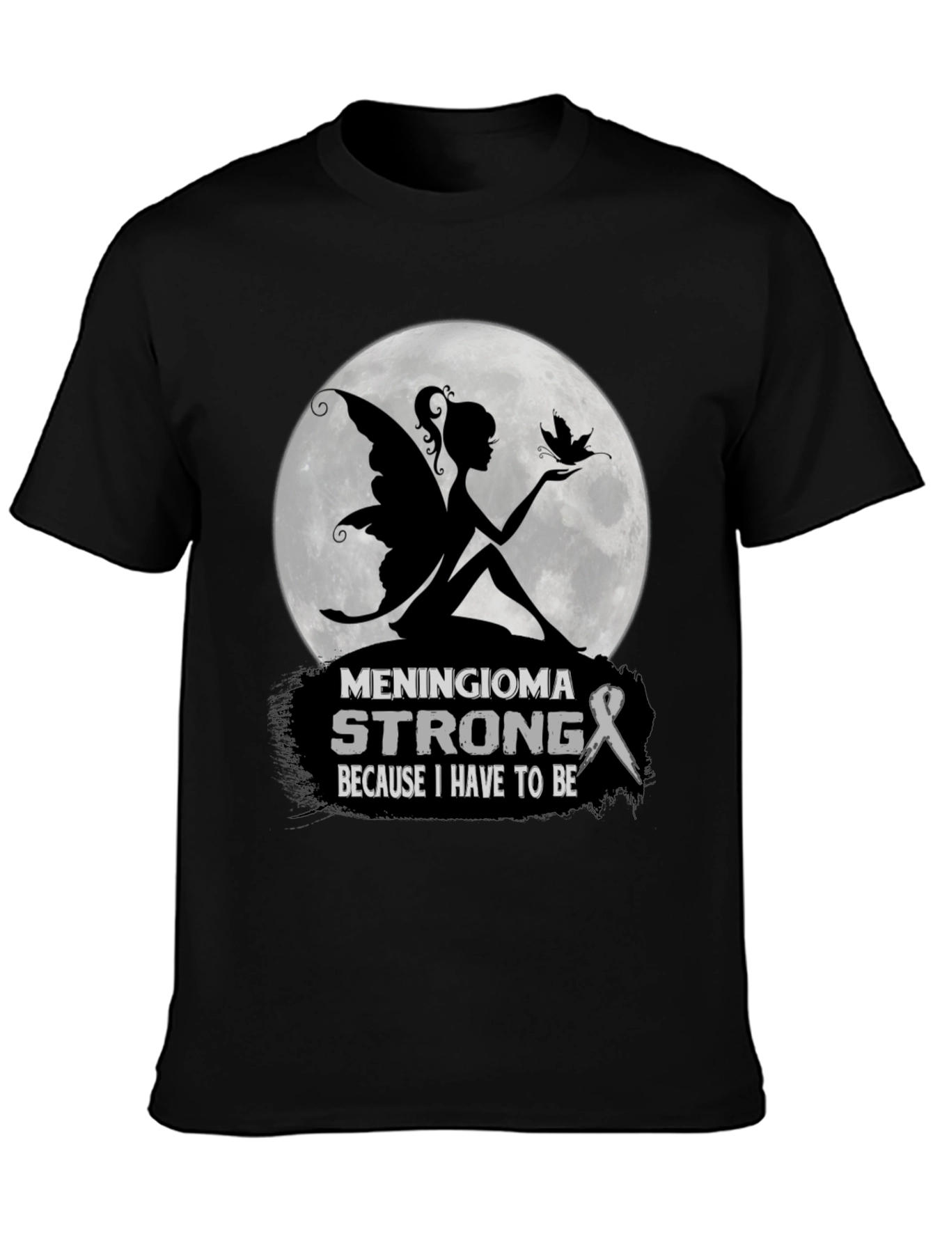 Meningioma Strong T-Shirt - Awareness Support
