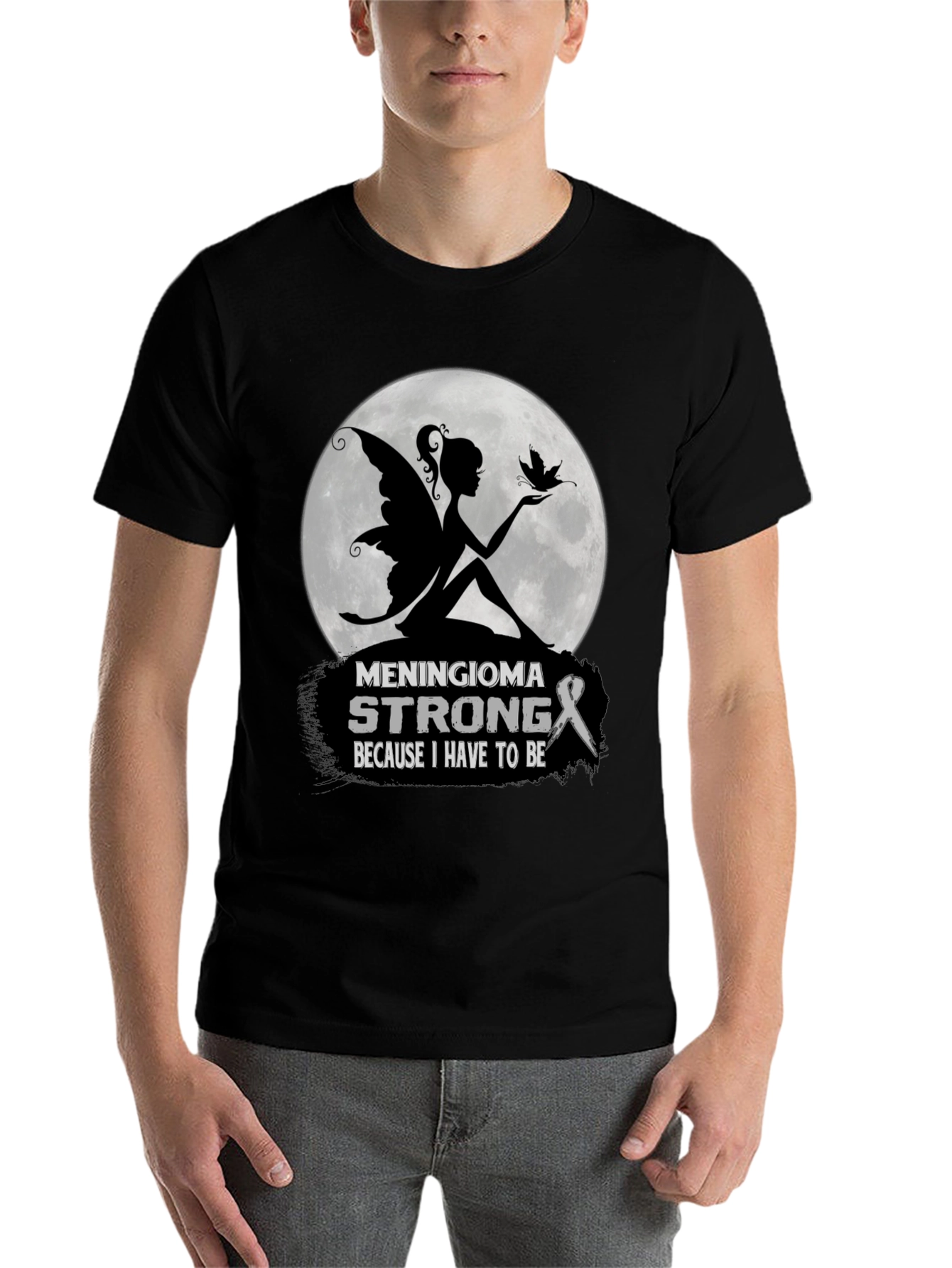 Meningioma Strong T-Shirt - Awareness Support