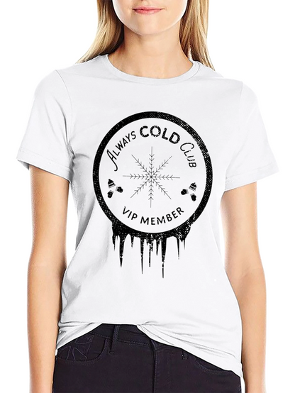 Always Cold Club VIP Black T-Shirt