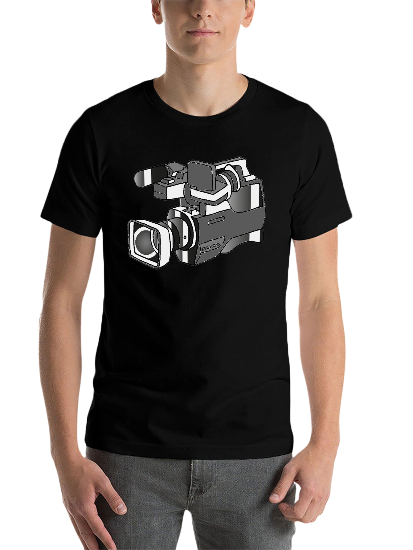Camera Graphic Tee - Filmmaker Style