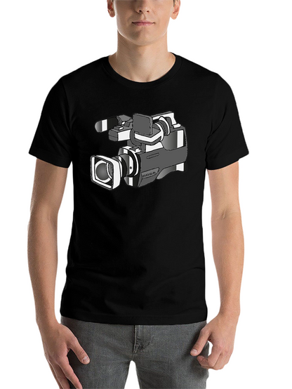 Camera Graphic Tee - Filmmaker Style