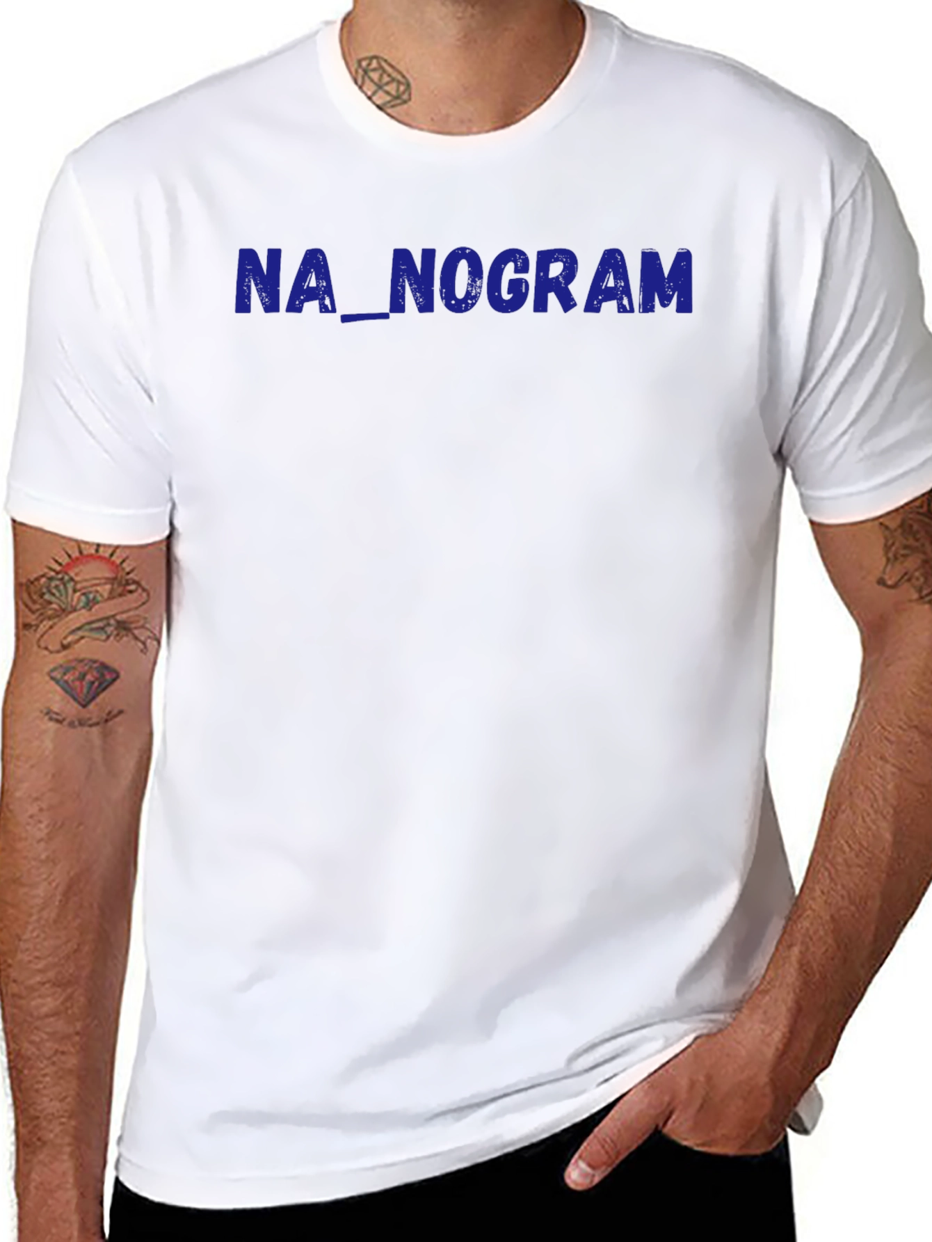 NA_NOGRAM Graphic T-Shirt - Soft Cotton Blend