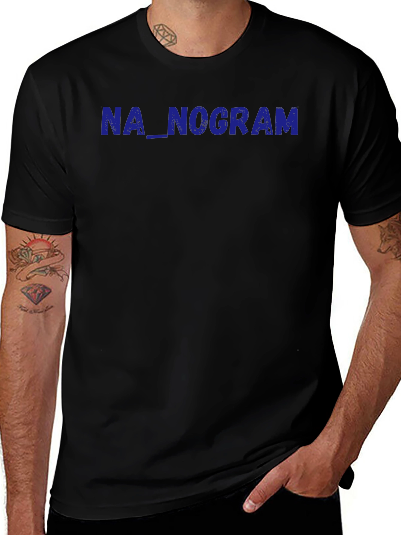 NA_NOGRAM Graphic T-Shirt - Soft Cotton Blend