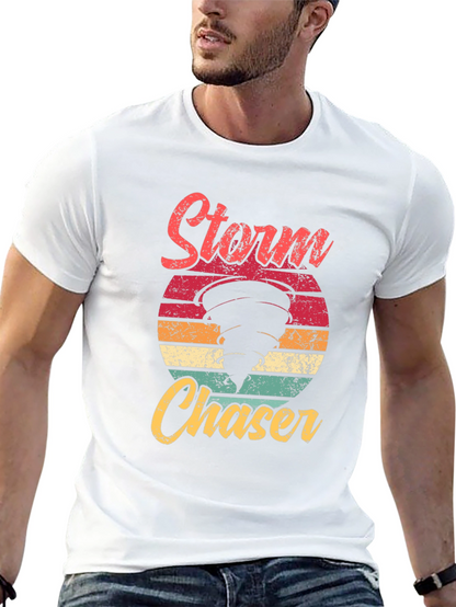 Storm Chaser Graphic Tee - Retro Design