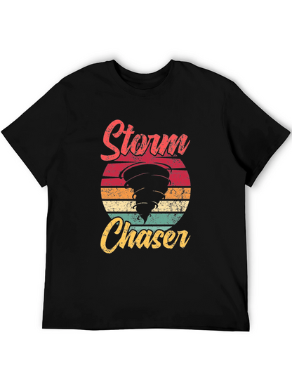 Storm Chaser Graphic Tee - Retro Design