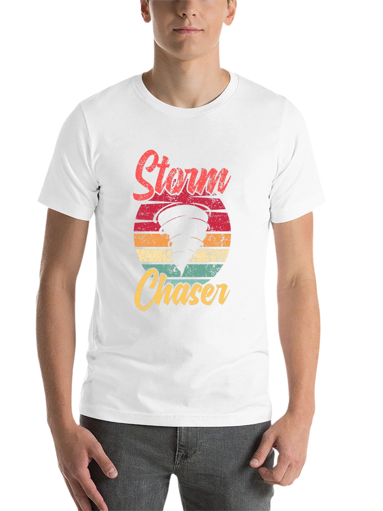 Storm Chaser Graphic Tee - Retro Design