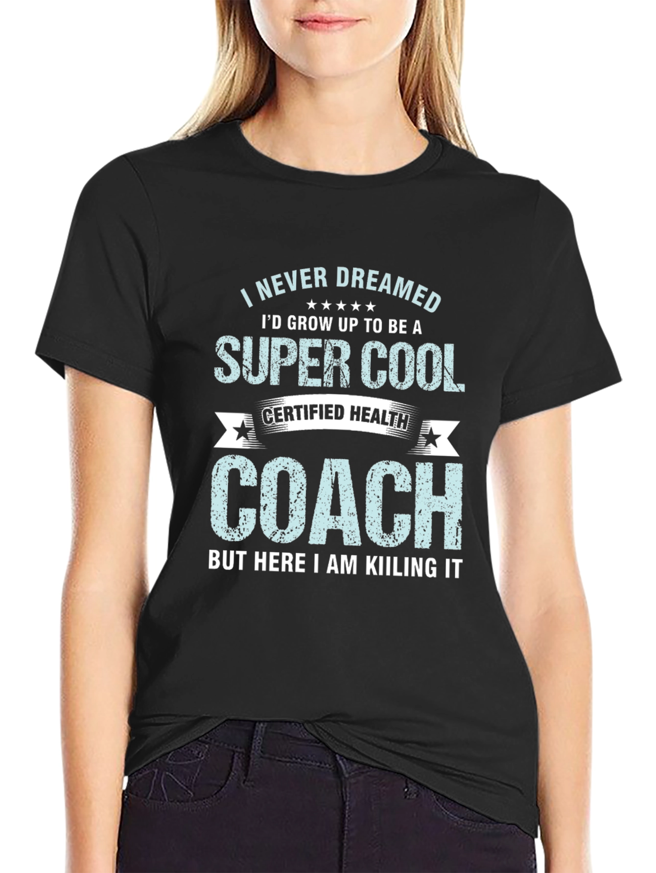 Super Cool Health Coach Graphic Tee