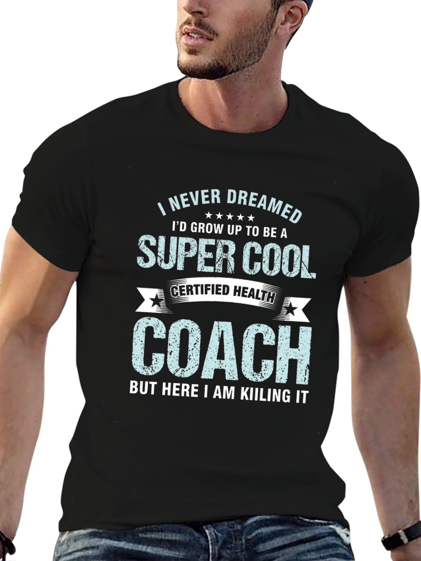 Super Cool Health Coach Graphic Tee