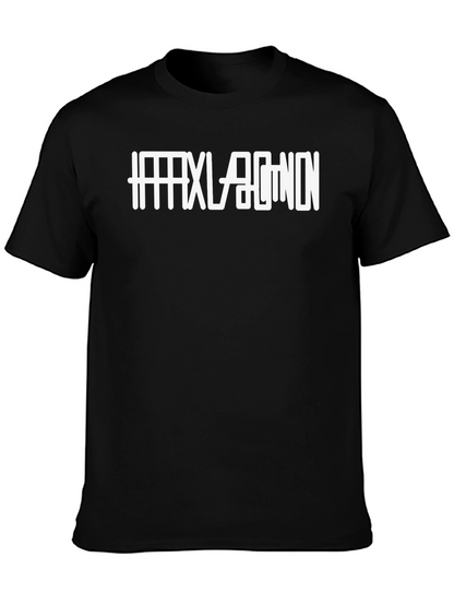 Hexagon Shirt - Mens Black Graphic Tee