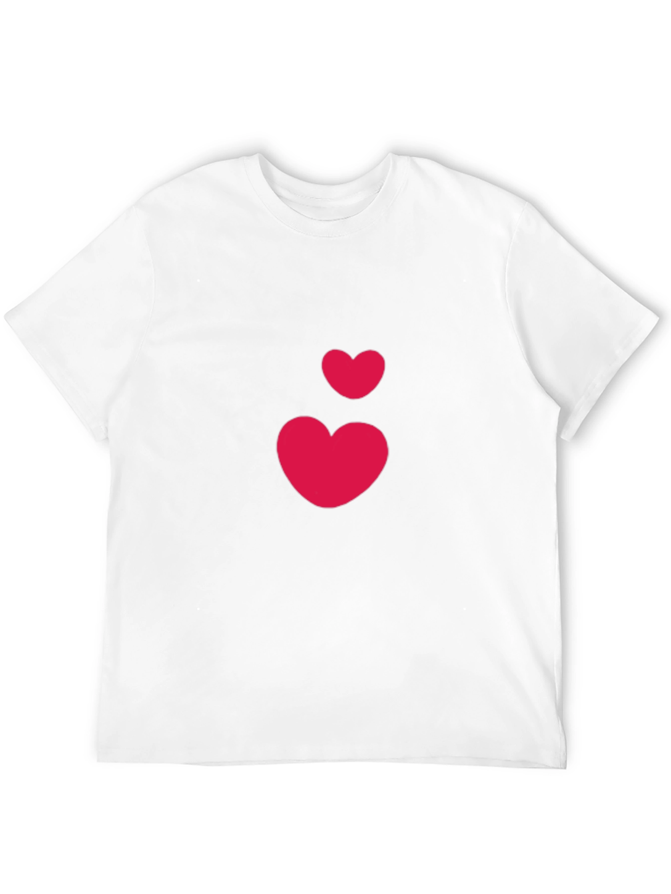 Heart Graphic Black T-Shirt - Casual Stylish Tee