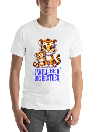 I Will Be A Big Brother Tiger Tee