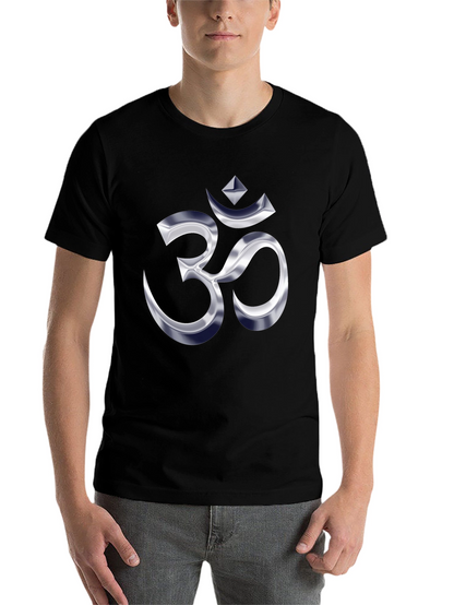 Om Symbol Graphic Black T-Shirt