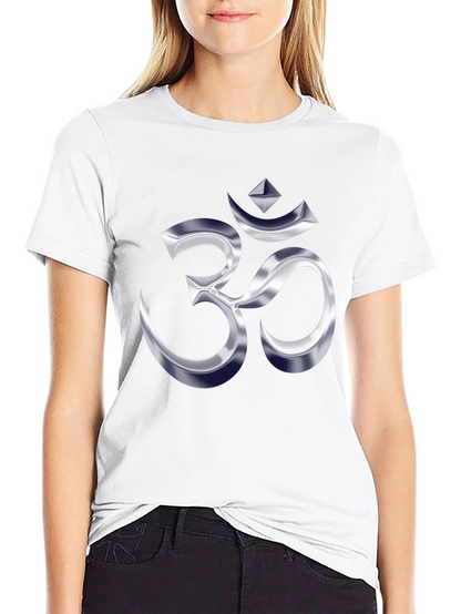 Om Symbol Graphic Black T-Shirt