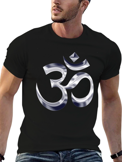 Om Symbol Graphic Black T-Shirt