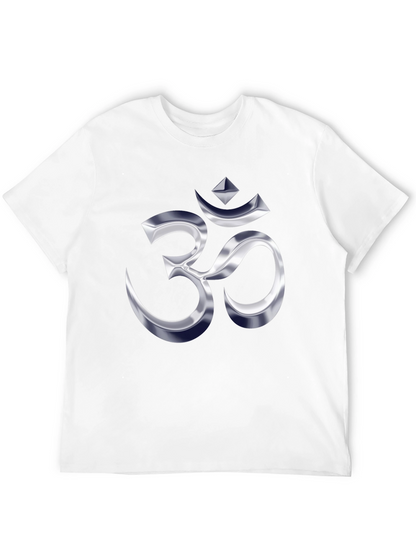 Om Symbol Graphic Black T-Shirt