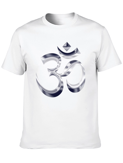 Om Symbol Graphic Black T-Shirt