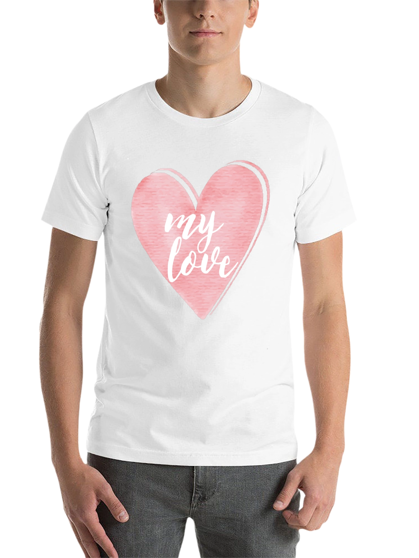 My Love Heart Graphic T-Shirt