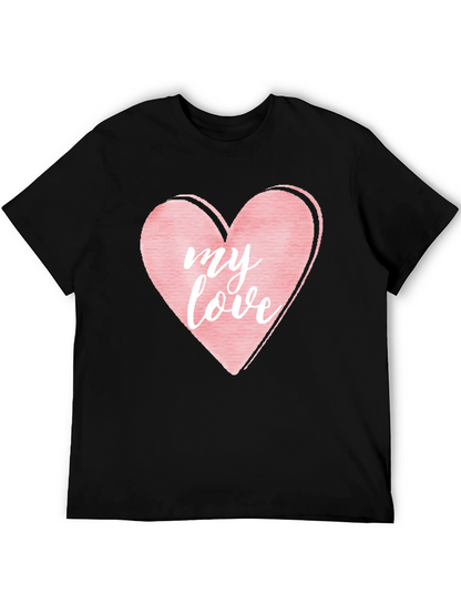 My Love Heart Graphic T-Shirt