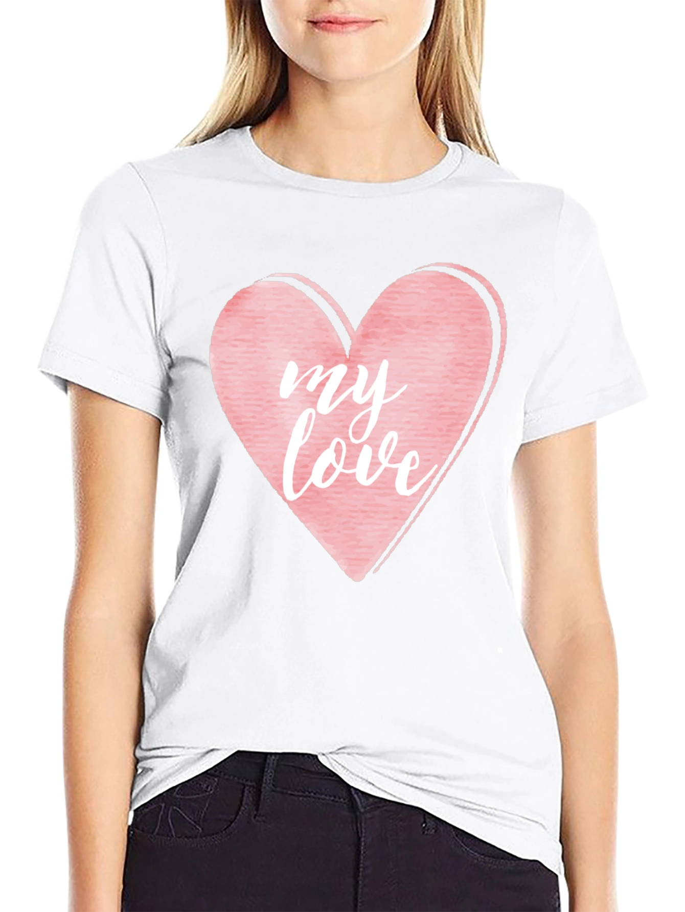 My Love Heart Graphic T-Shirt