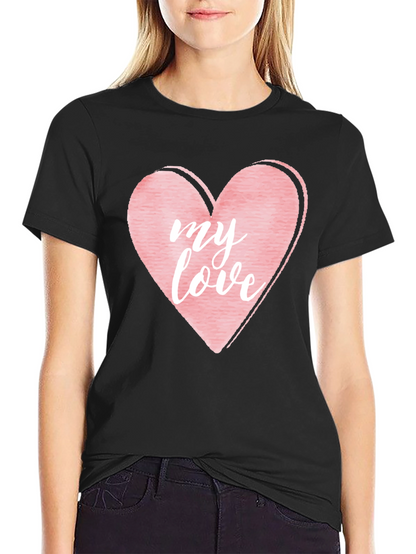 My Love Heart Graphic T-Shirt