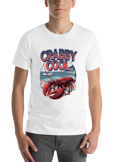 Crabby Cool Lobster Graphic T-Shirt -  Unique Summer Style