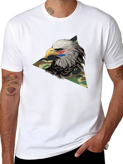 Eagle Camo T-Shirt - Patriotic Style