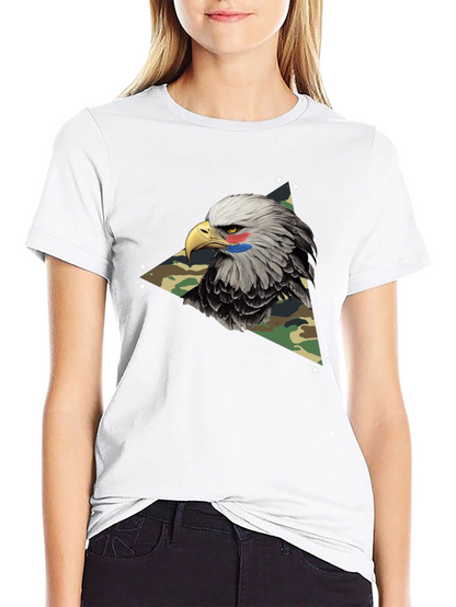 Eagle Camo T-Shirt - Patriotic Style