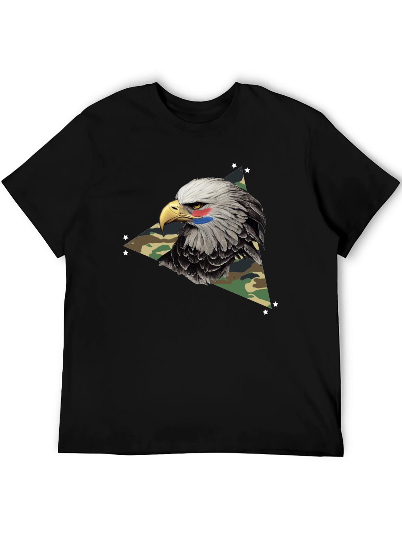 Eagle Camo T-Shirt - Patriotic Style