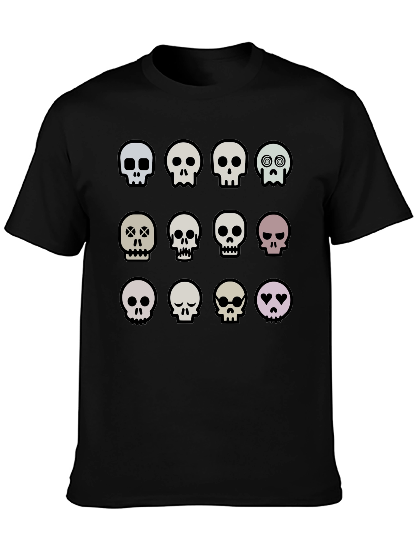 Skull T-Shirt: Quirky Graphic Tee for Unique Style