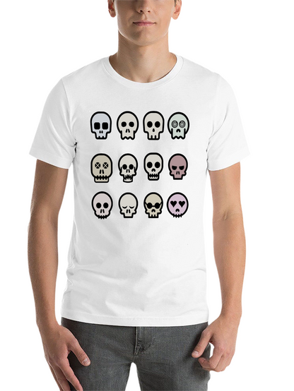 Skull T-Shirt: Quirky Graphic Tee for Unique Style