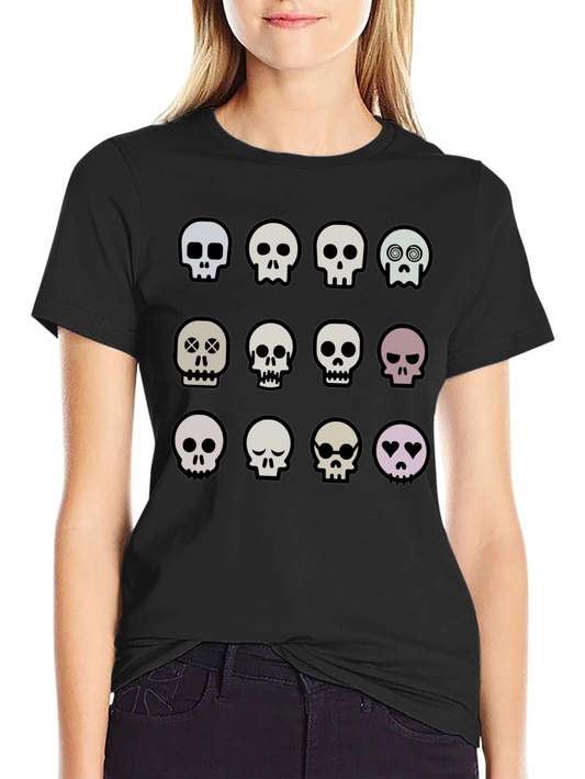 Skull T-Shirt: Quirky Graphic Tee for Unique Style