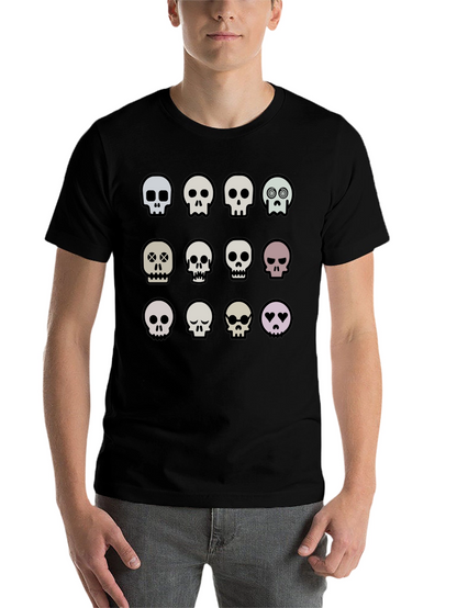 Skull T-Shirt: Quirky Graphic Tee for Unique Style