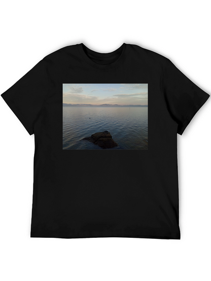 Ocean View Graphic Tee - Relaxed Fit