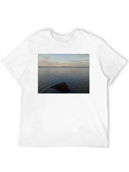 Ocean View Graphic Tee - Relaxed Fit
