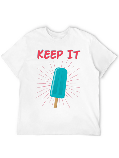 Keep It Cool Popsicle Graphic Tee - Black