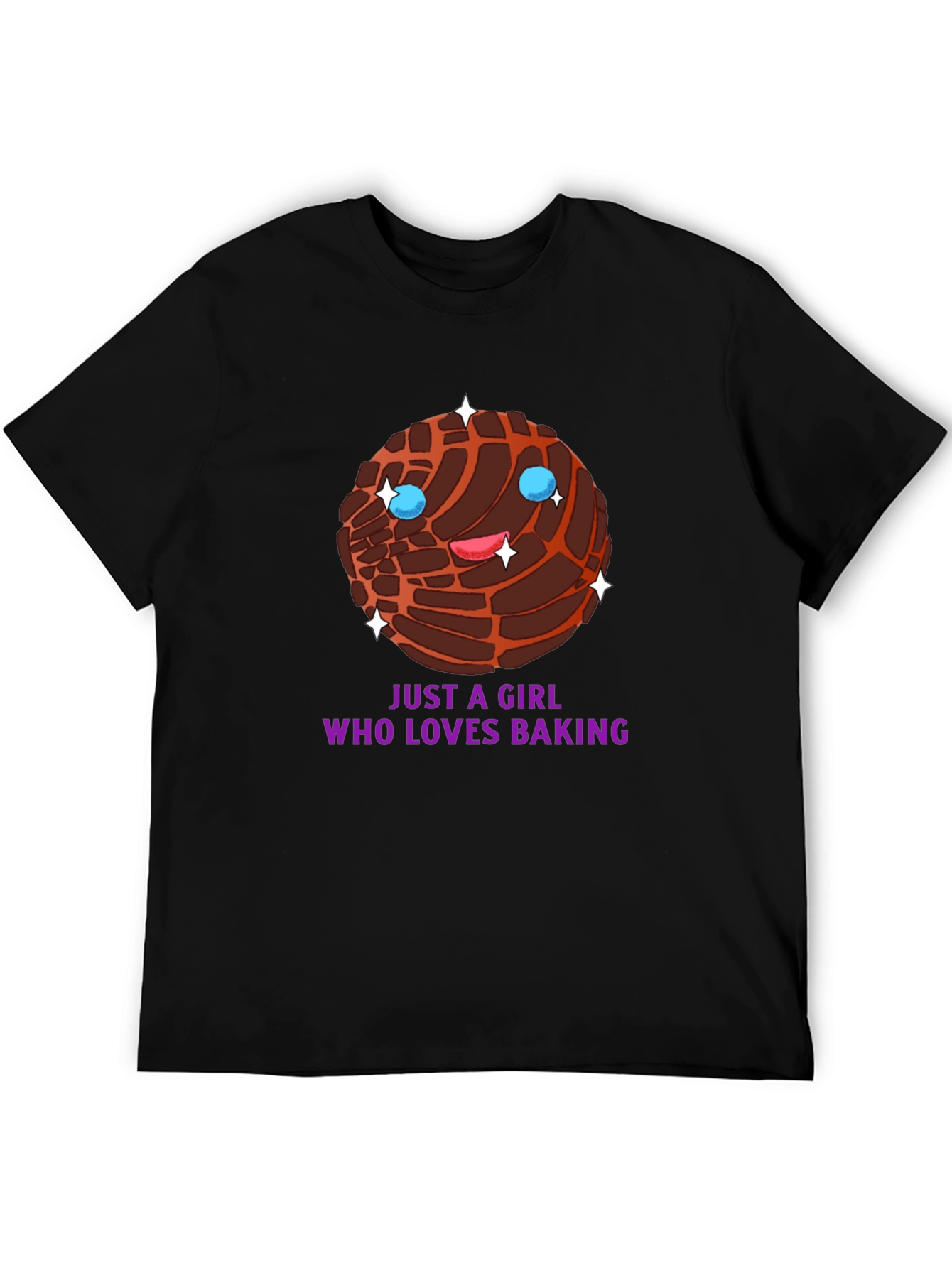 Just a Girl Who Loves Baking Concha T-Shirt