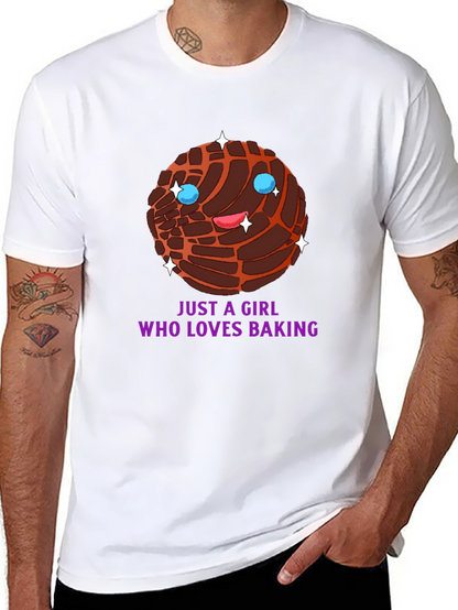 Just a Girl Who Loves Baking Concha T-Shirt