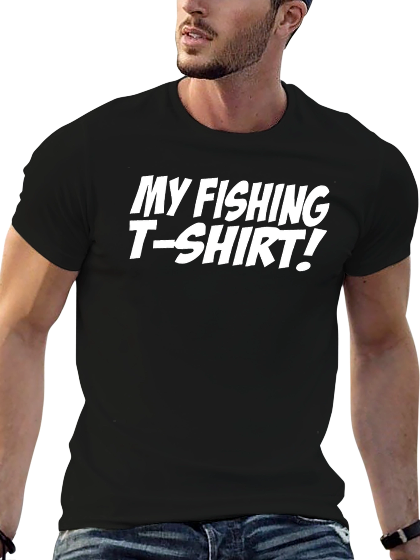 My Fishing T-Shirt - Novelty Graphic Tee