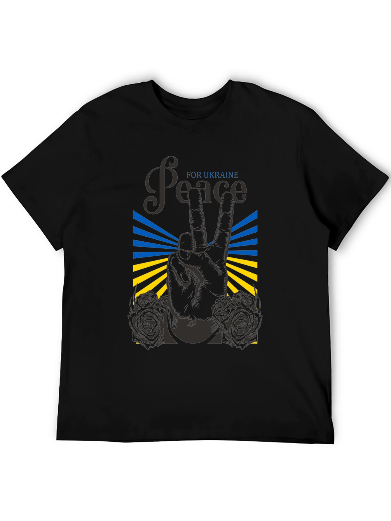 Peace for Ukraine Graphic T-Shirt