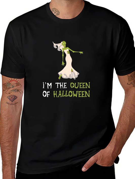 Halloween Queen Zombie Bride T-Shirt