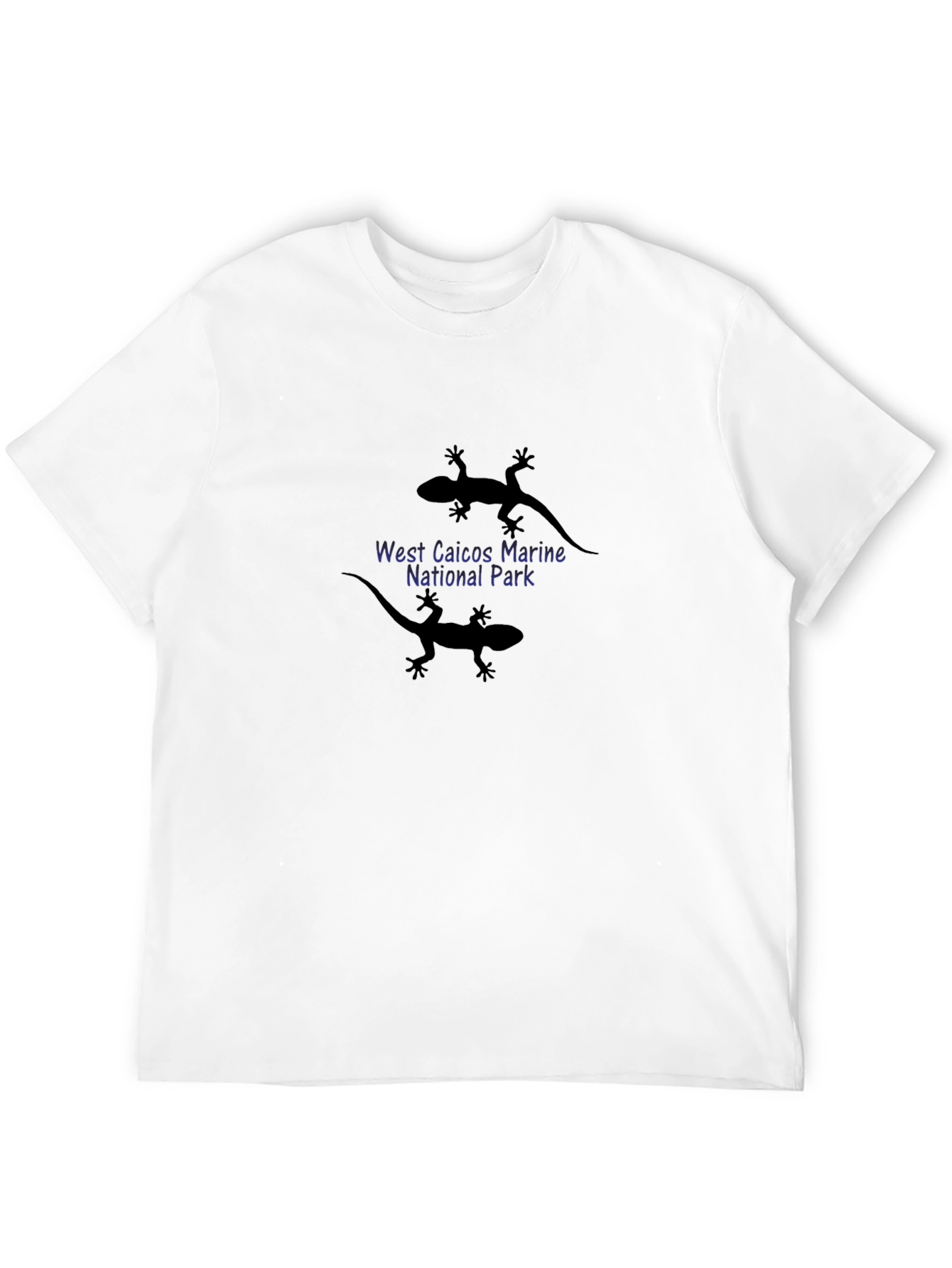 West Caicos Marine National Park Lizard T-Shirt