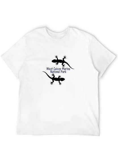 West Caicos Marine National Park Lizard T-Shirt