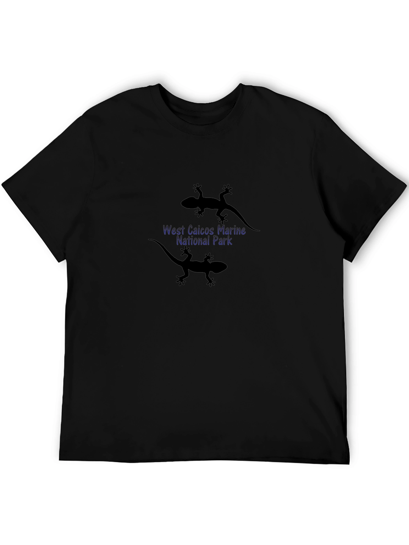 West Caicos Marine National Park Lizard T-Shirt