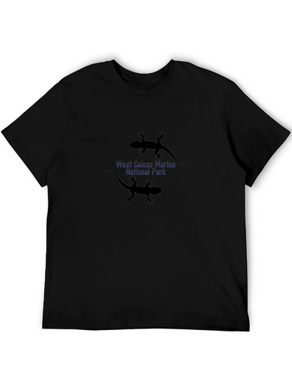 West Caicos Marine National Park Lizard T-Shirt