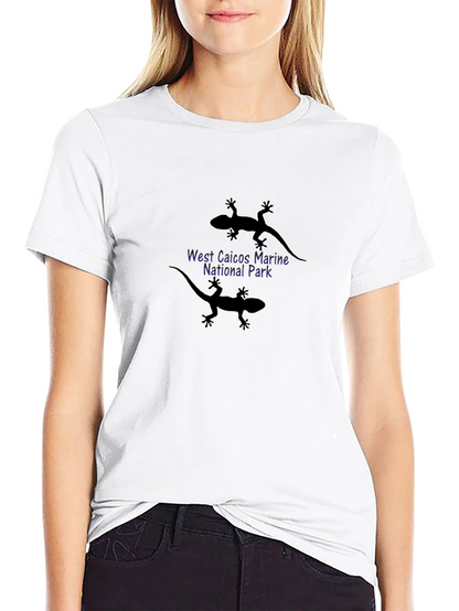 West Caicos Marine National Park Lizard T-Shirt